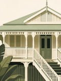 Custom home portrait of a Queenslander in the Cendreva style (sample)